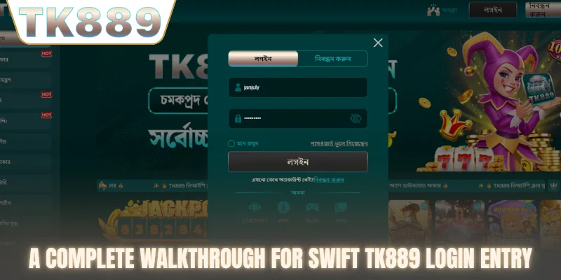 A complete walkthrough for swift TK889 login entry