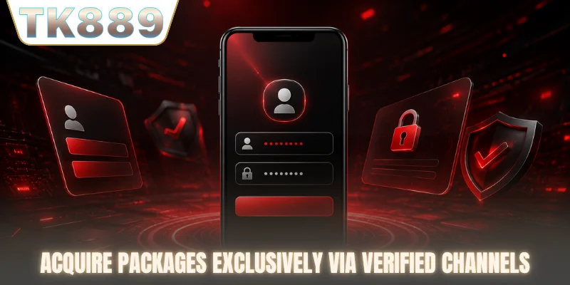Acquire packages exclusively via verified channels