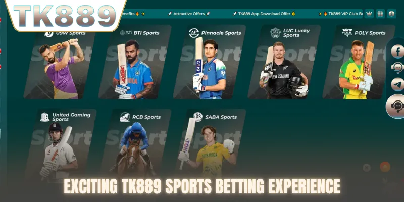 exciting tk889 sports betting experience