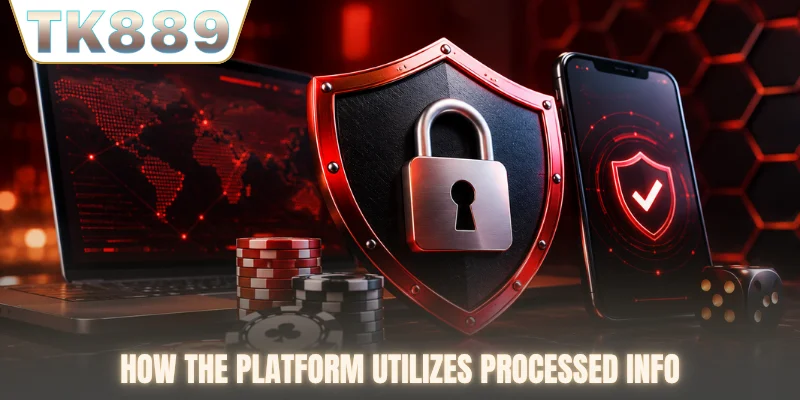 How the platform utilizes processed info