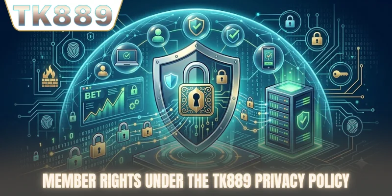 Member rights under the TK889 privacy policy