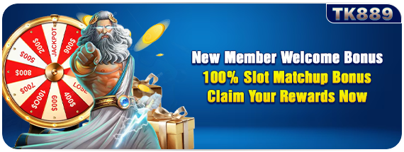 TK889 new member welcome bonus banner