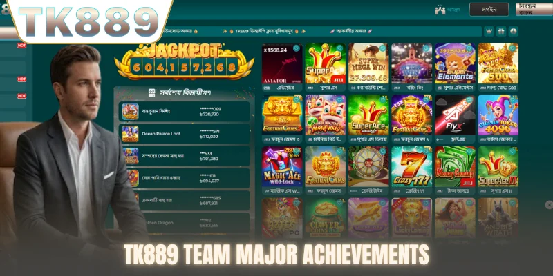 TK889 team major achievements