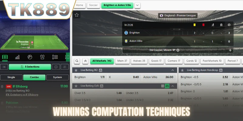 Winnings computation techniques