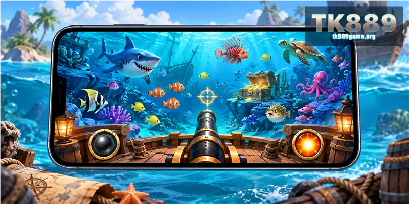 Play TK889 Pirate Fishing smoothly on mobile