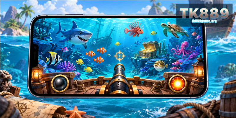 Play Pirate Fishing smoothly on mobile