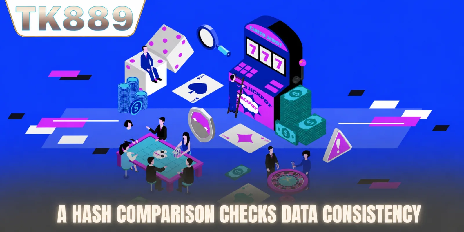 A hash comparison checks TK889 round data consistency