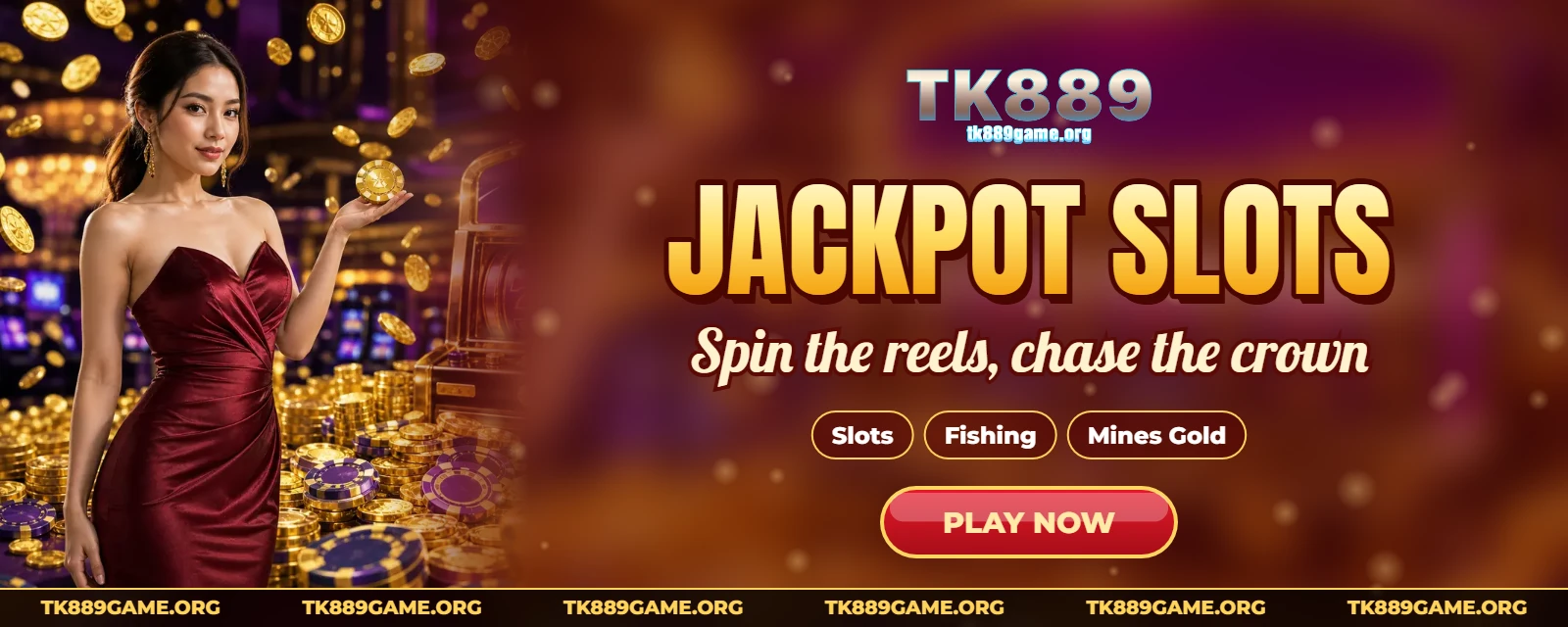 TK889 jackpot slots banner – slots, fishing and Mines Gold