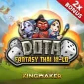 Dota Hi-Lo game icon from KingMaker in the TK889 Poker lobby