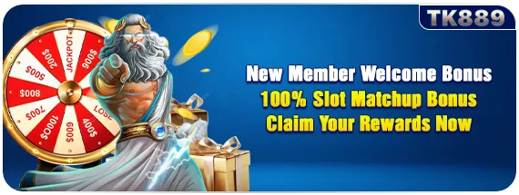 TK889 new member welcome bonus banner