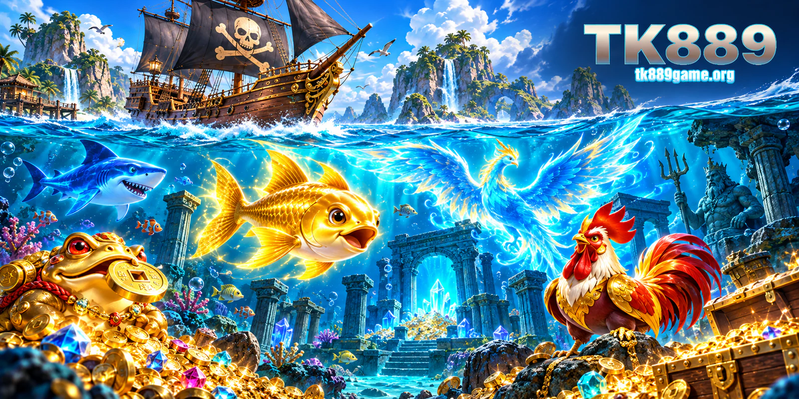 TK889 signature games with fishing-led themes for Bangladesh players