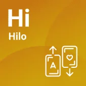 Hilo game icon with Hi label and two card arrows, Spribe, in the TK889 Slots lobby